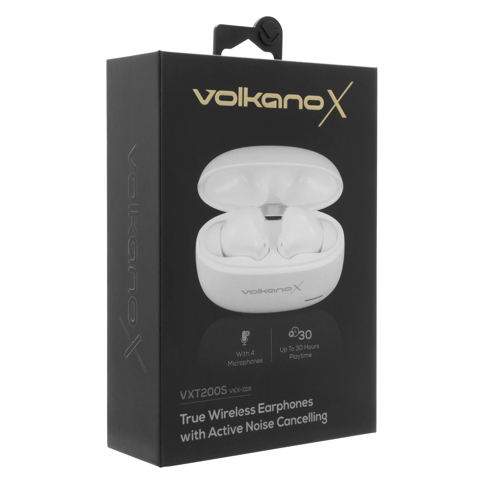 VolkanoX VXT200S Draadloze oordopjes – Hybride ANC – Wit
