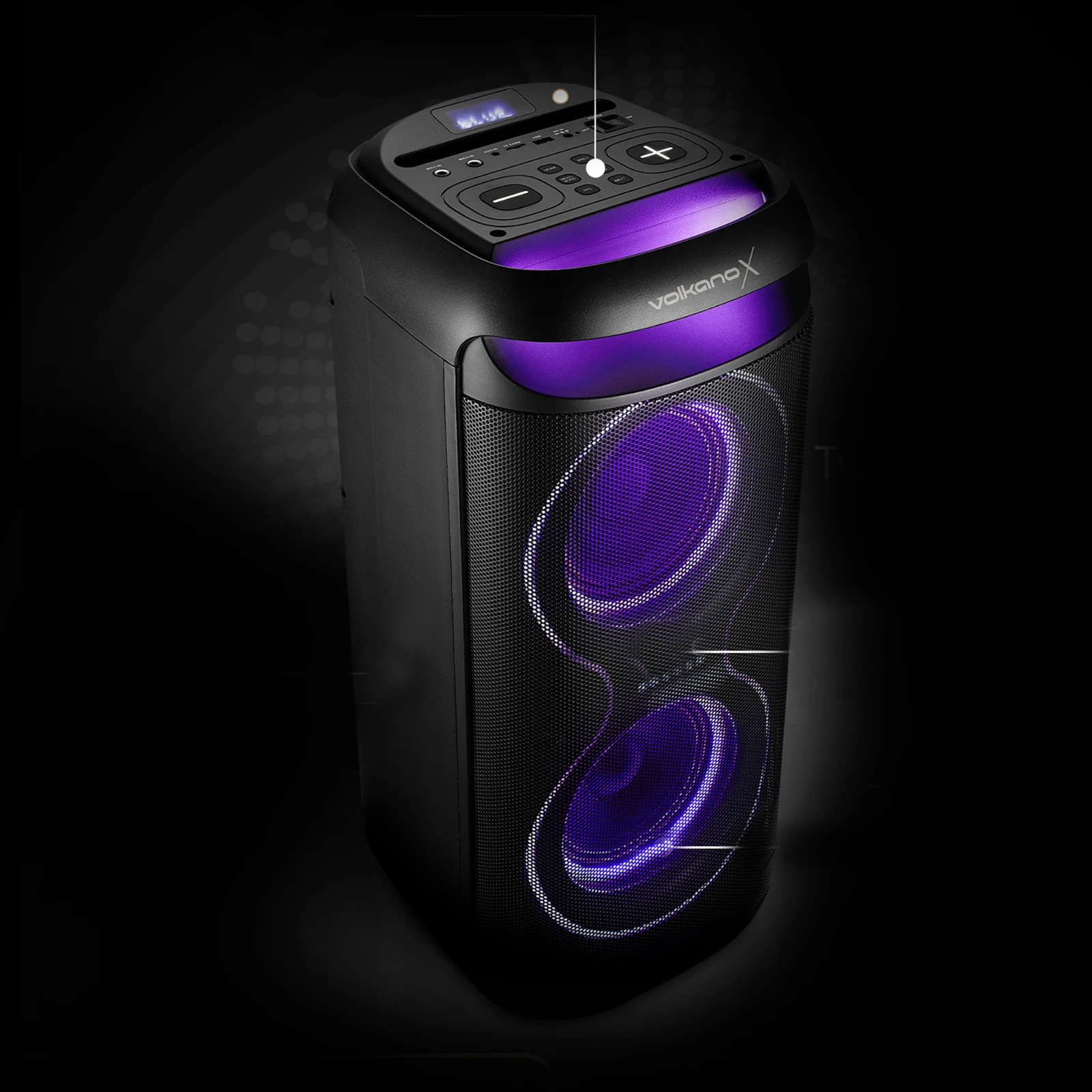 VolkanoX VXP200 Party speaker – Zwart