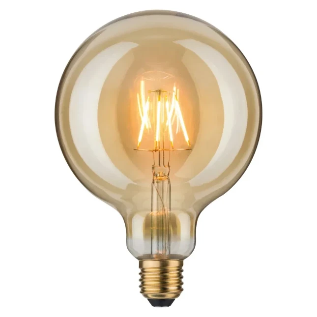 Paulmann LED-filament Globe E27 G125 5W 1700K Goud