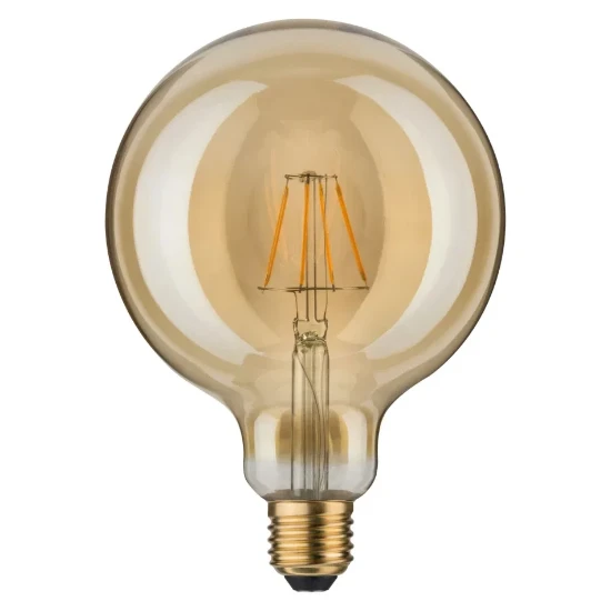 Paulmann LED-filament Globe E27 G125 5W 1700K Goud