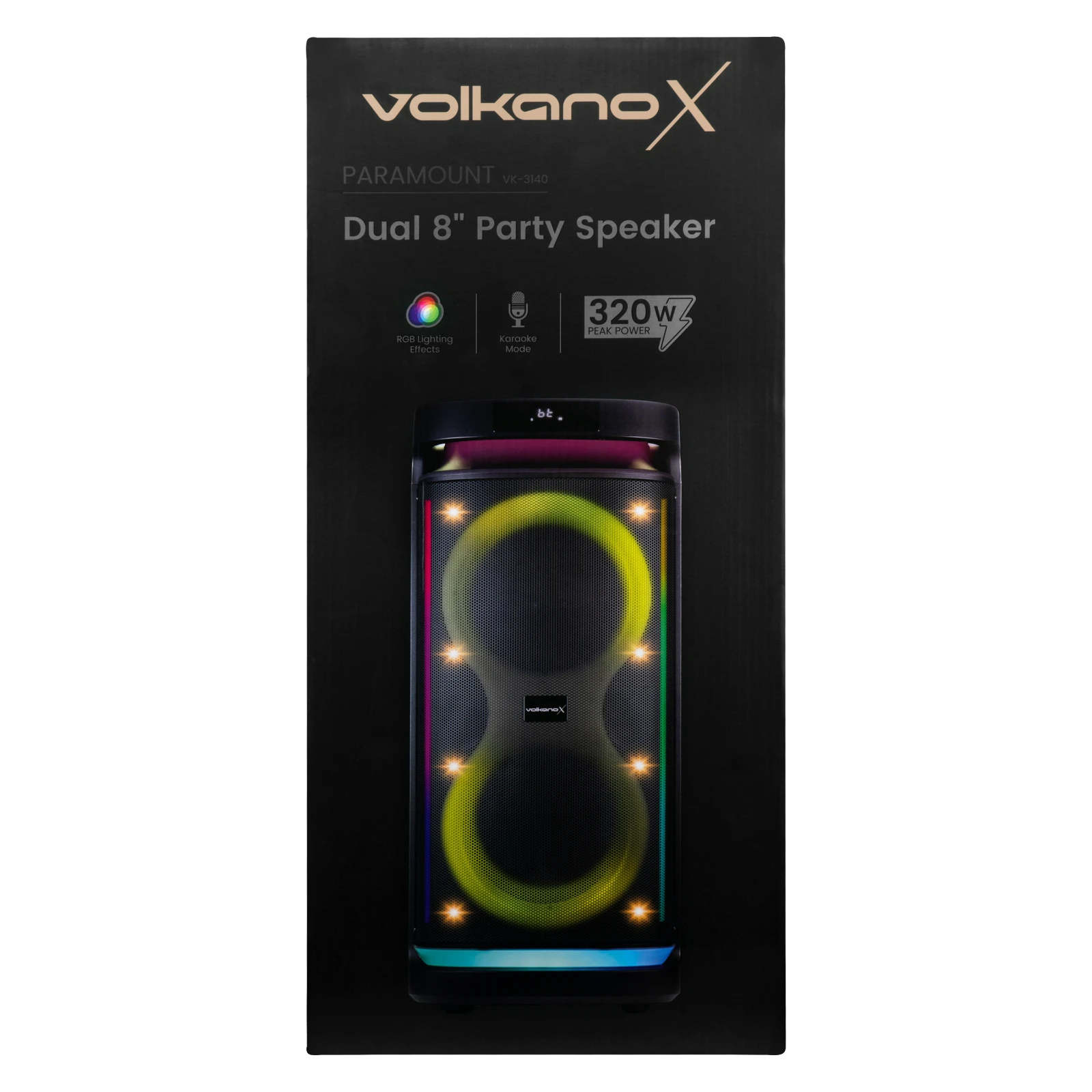 VolkanoX Paramount Party speaker – 80 W – FM