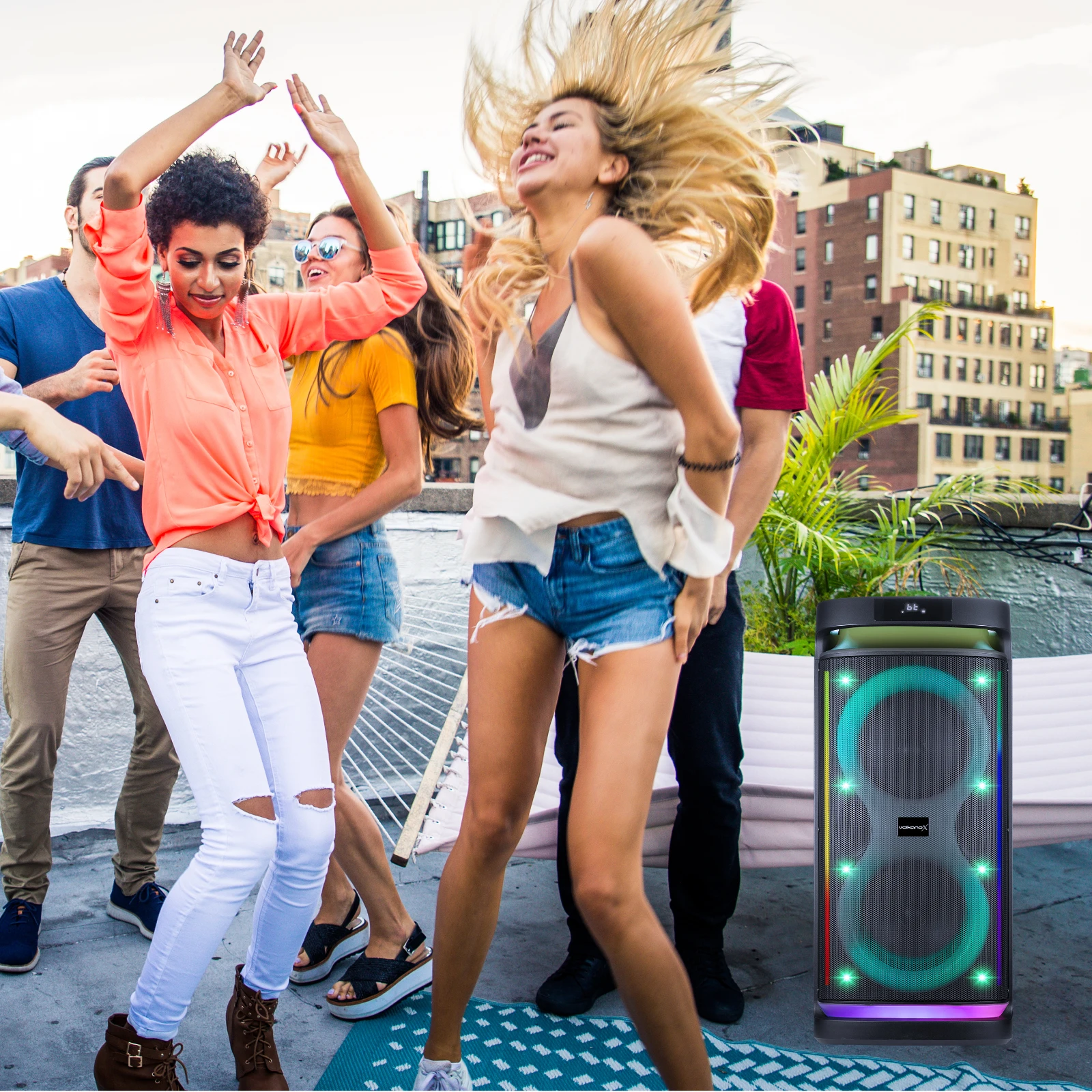 VolkanoX Paramount Party speaker – 80 W – FM