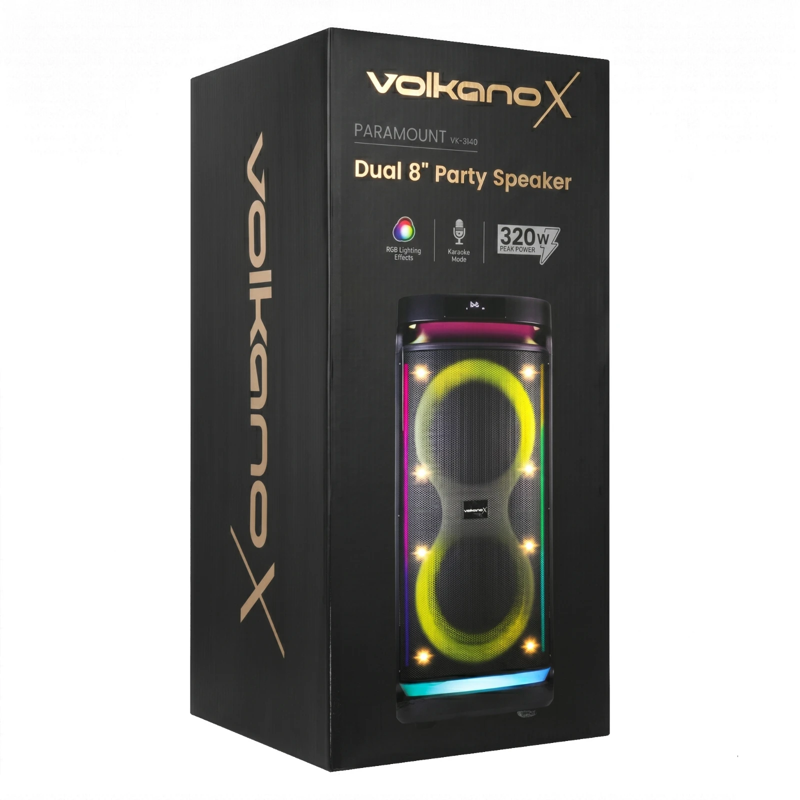 VolkanoX Paramount Party speaker – 80 W – FM