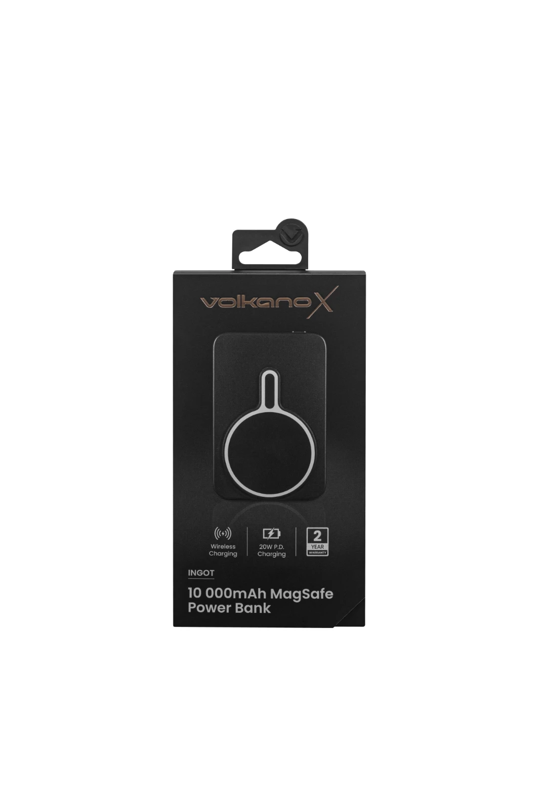 VolkanoX Ingot Powerbank – 10000 mAh – Zwart