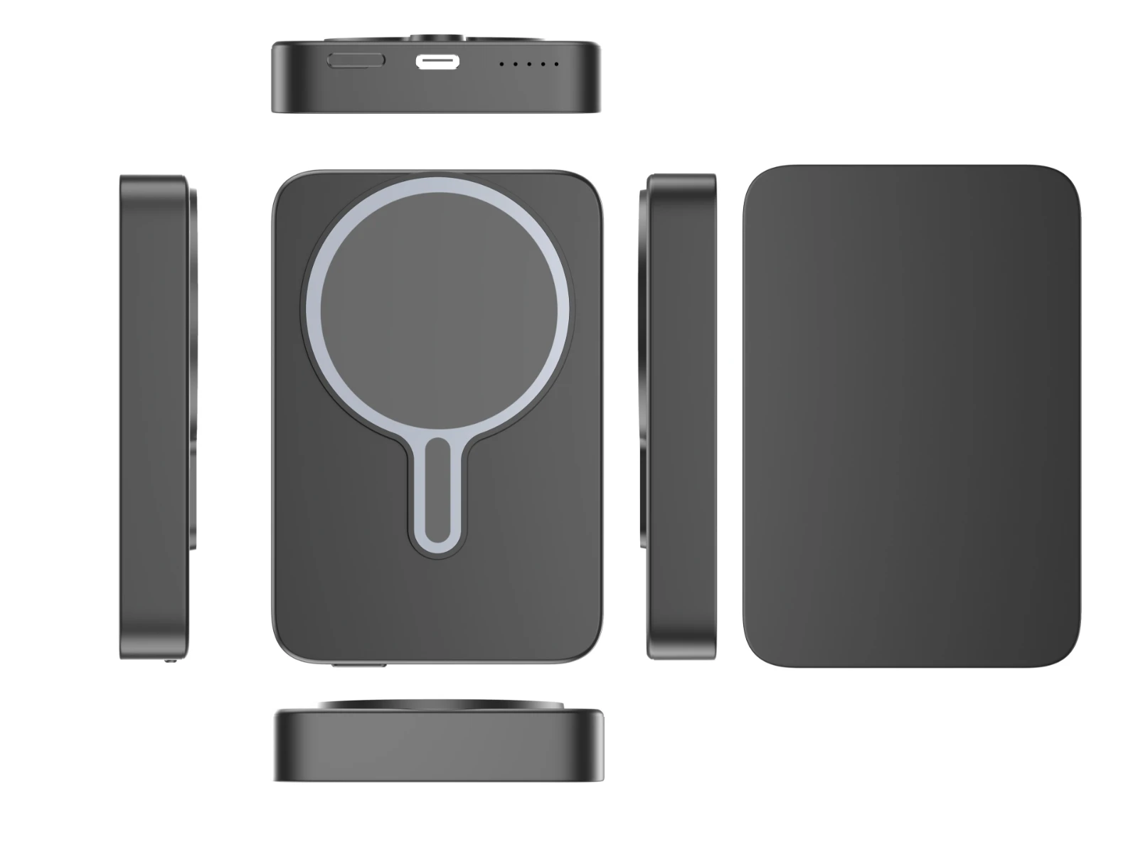 VolkanoX Ingot Powerbank – 10000 mAh – Zwart