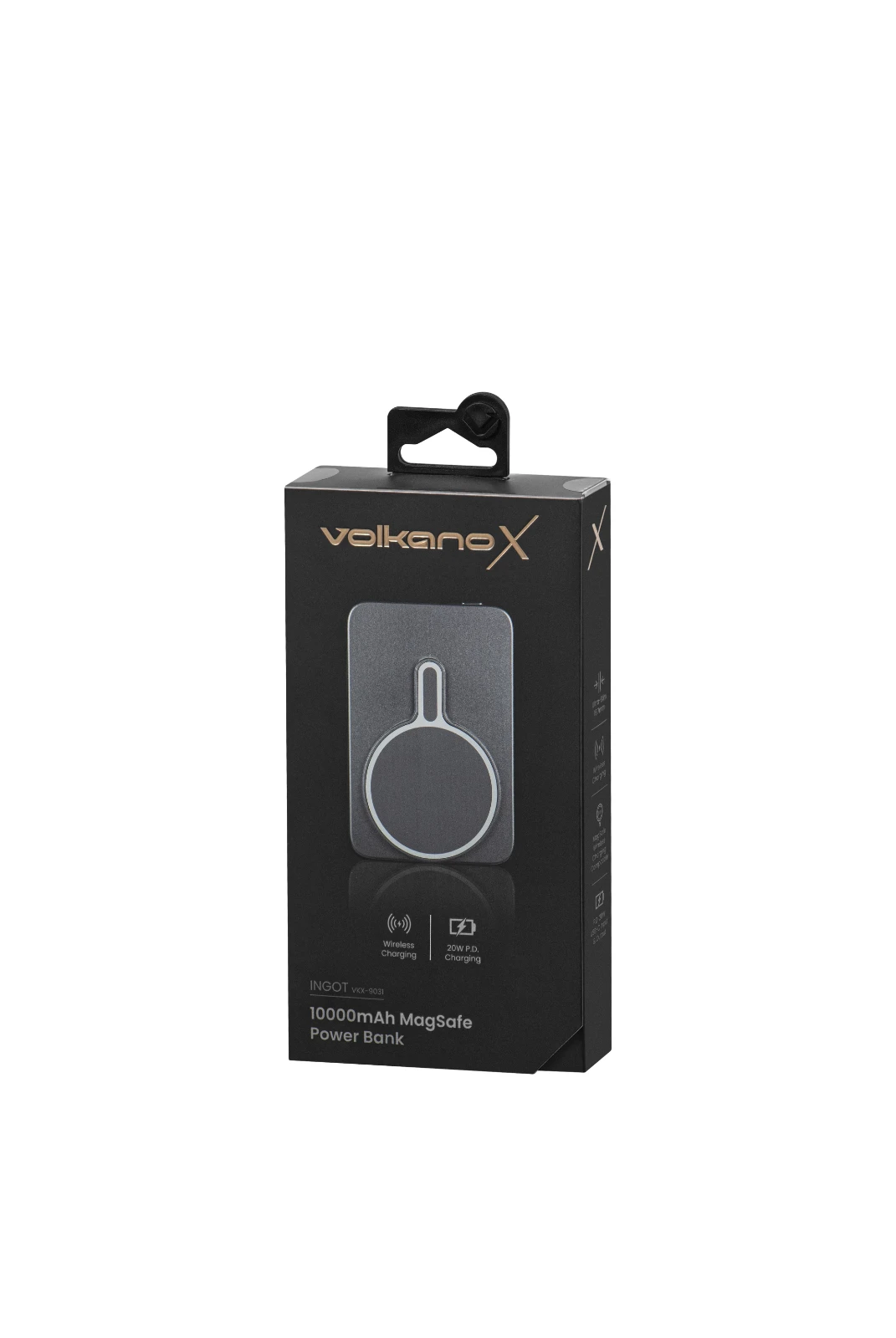 VolkanoX Ingot Powerbank – 10000 mAh – Grijs