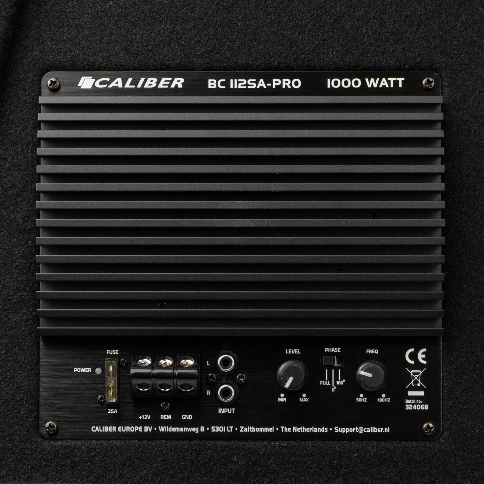 Caliber BC112SA-PRO Actieve autosubwoofer – 12"
