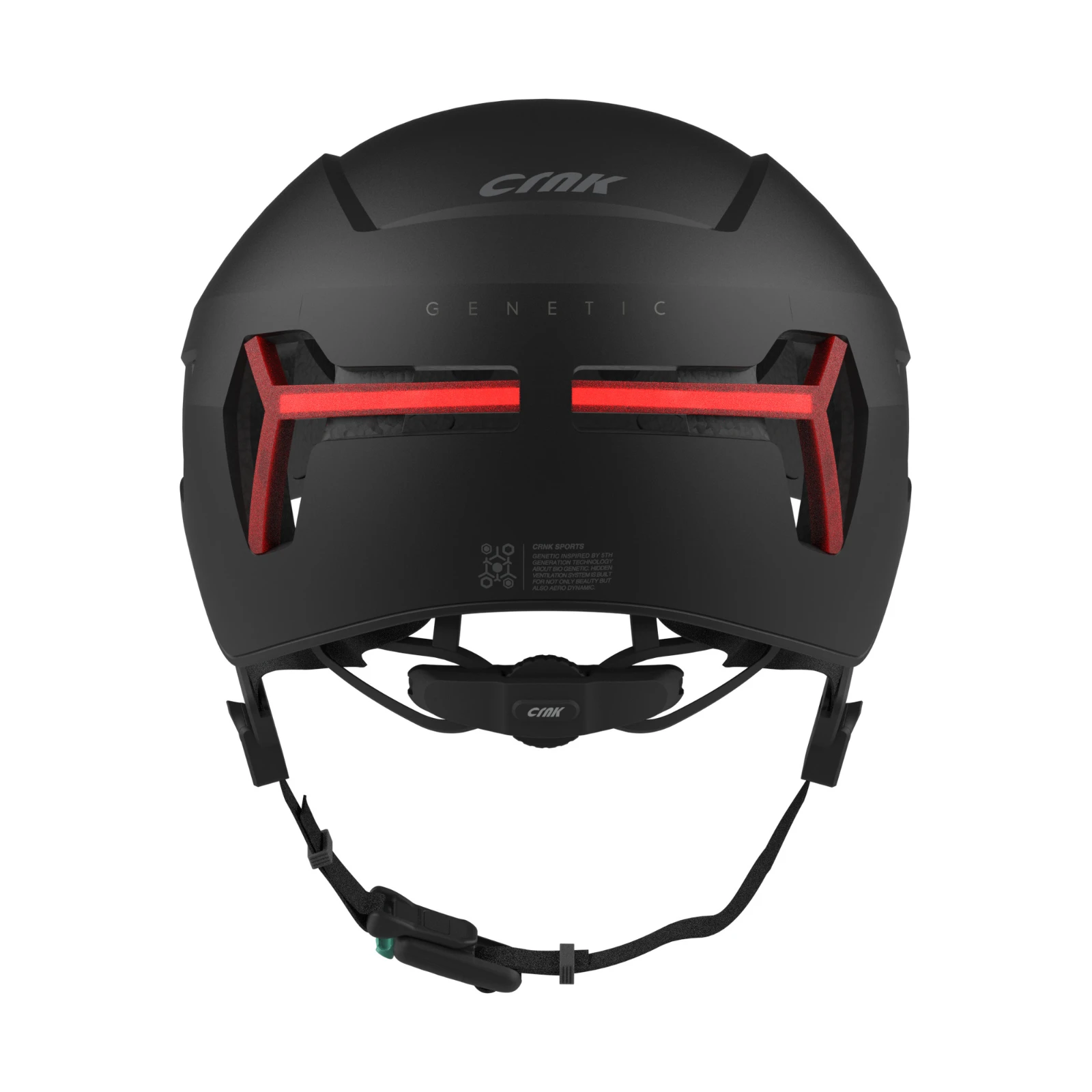 Caliber Genetic Alpha Fietshelm – M – Zwart