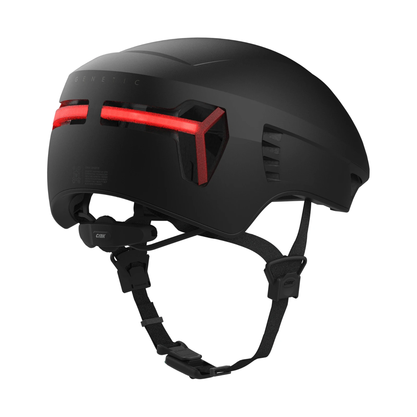 Caliber Genetic Alpha Fietshelm – L – Zwart