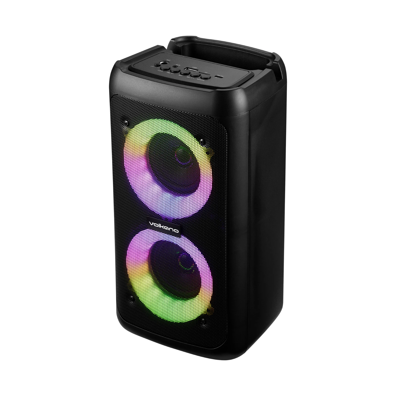 Volkano Kids Mini Dual 3 Party speaker – Zwart