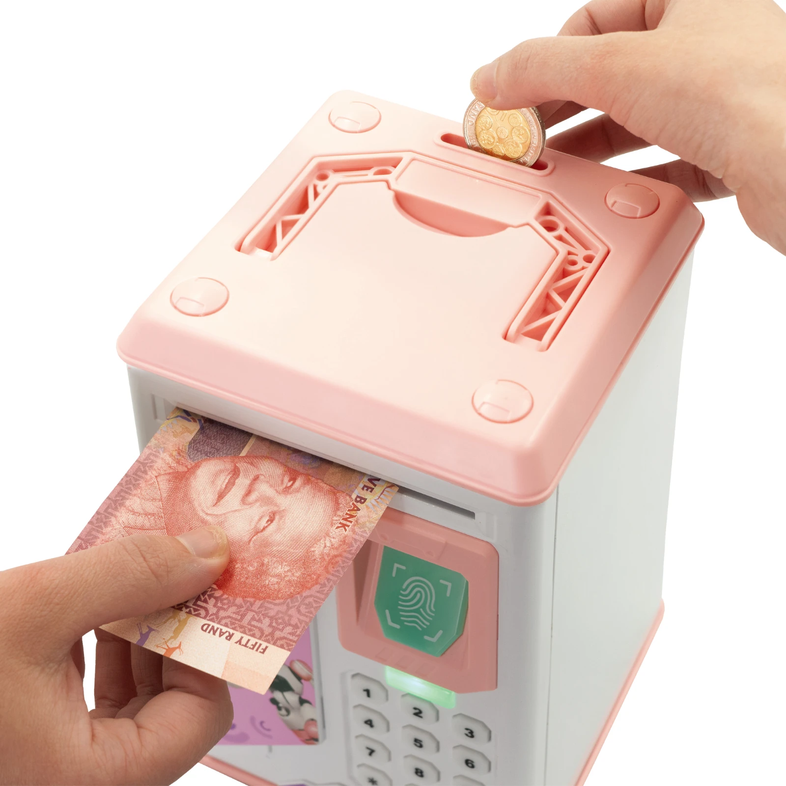 Volkano Kids Vault Elektronische spaarpot – Roze