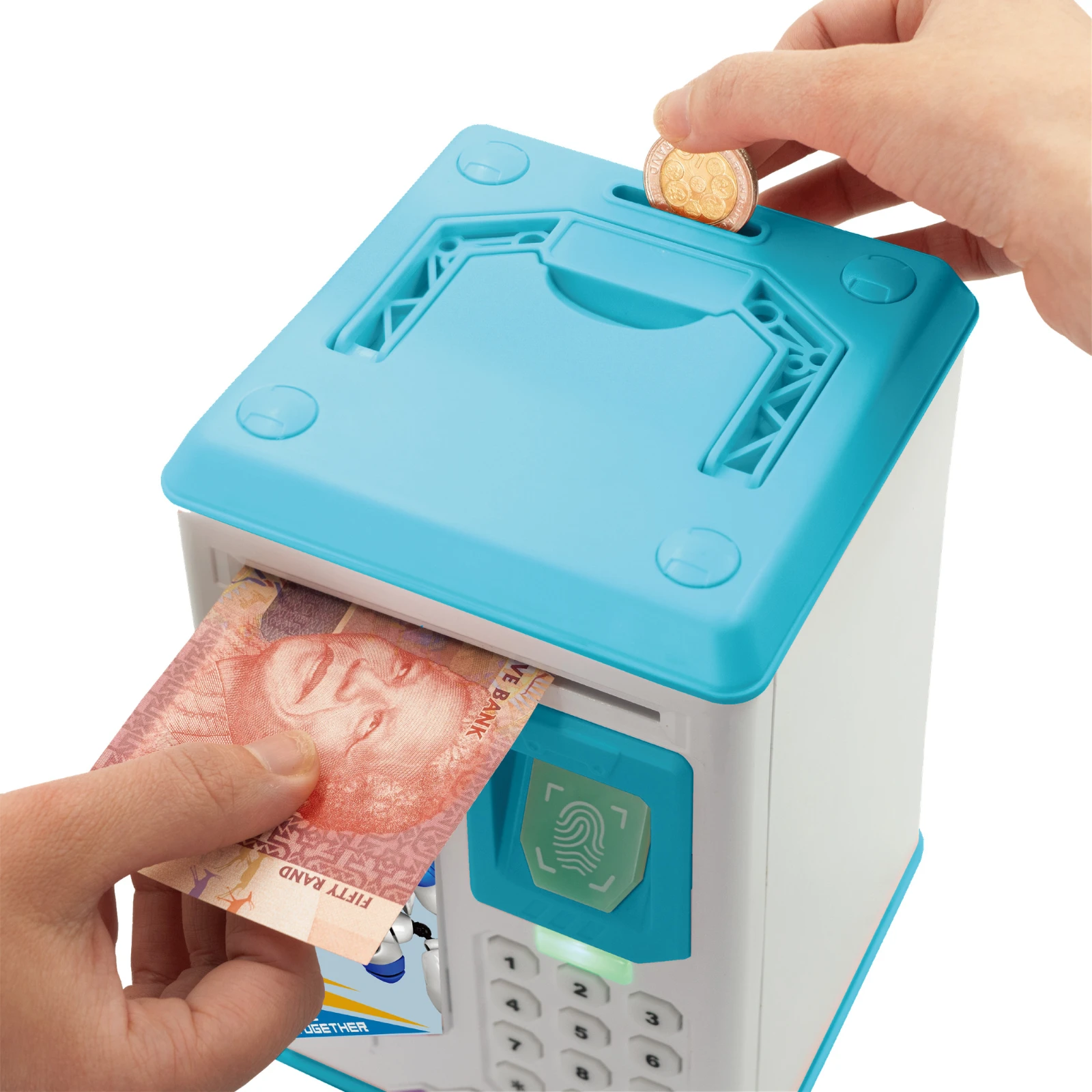 Volkano Kids Vault Elektronische spaarpot – Blauw