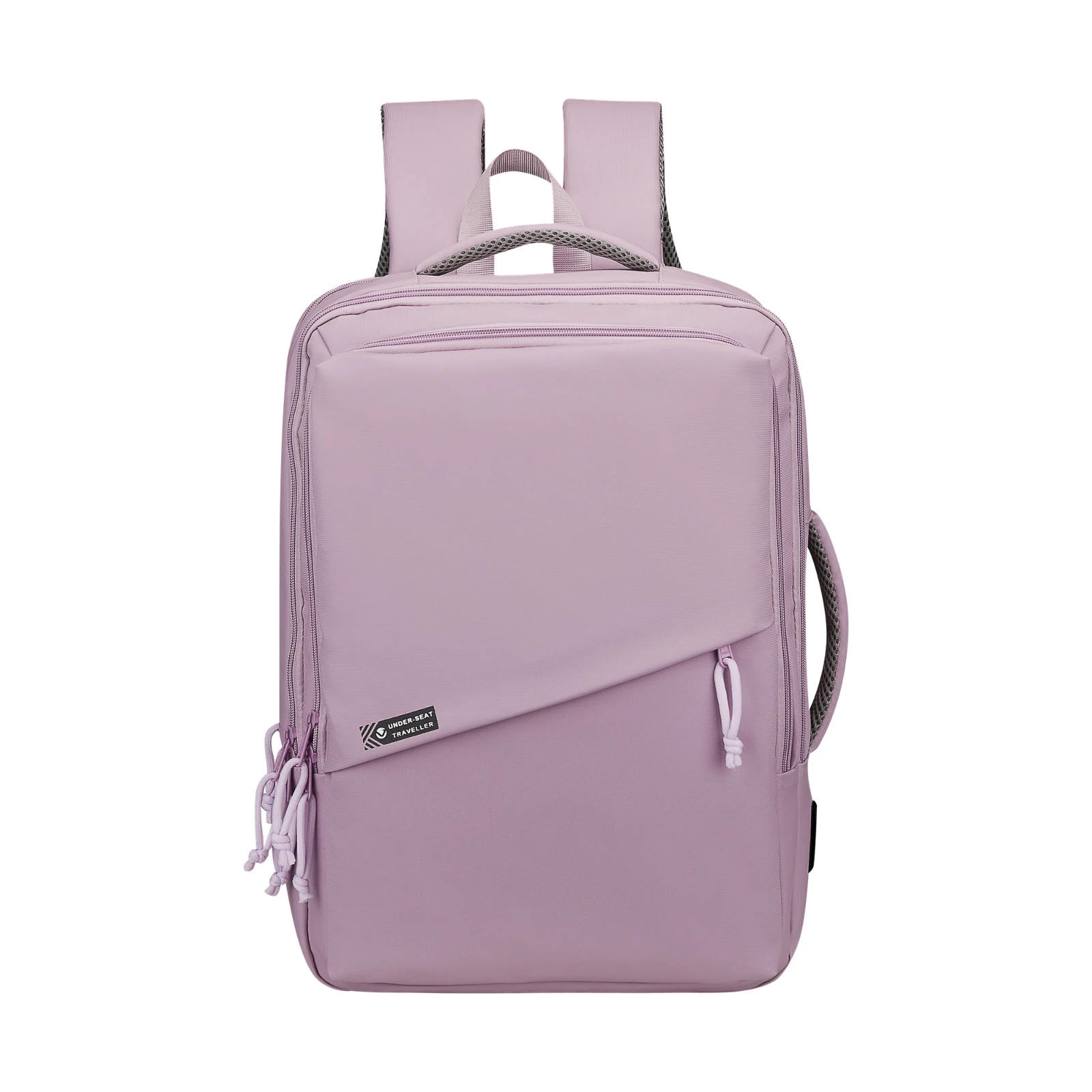 Volkano Traveller Underseat-rugzak – Pastelroze