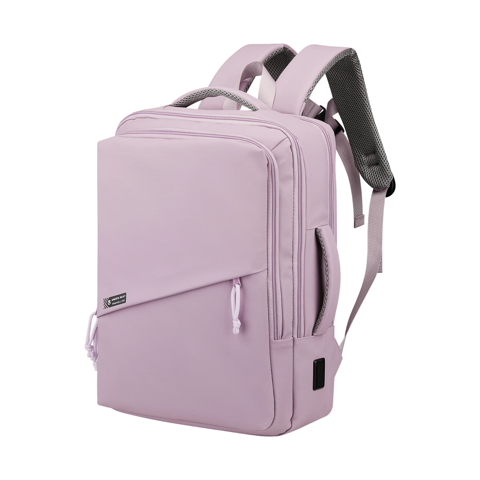 Volkano Traveller Underseat-rugzak – Pastelroze