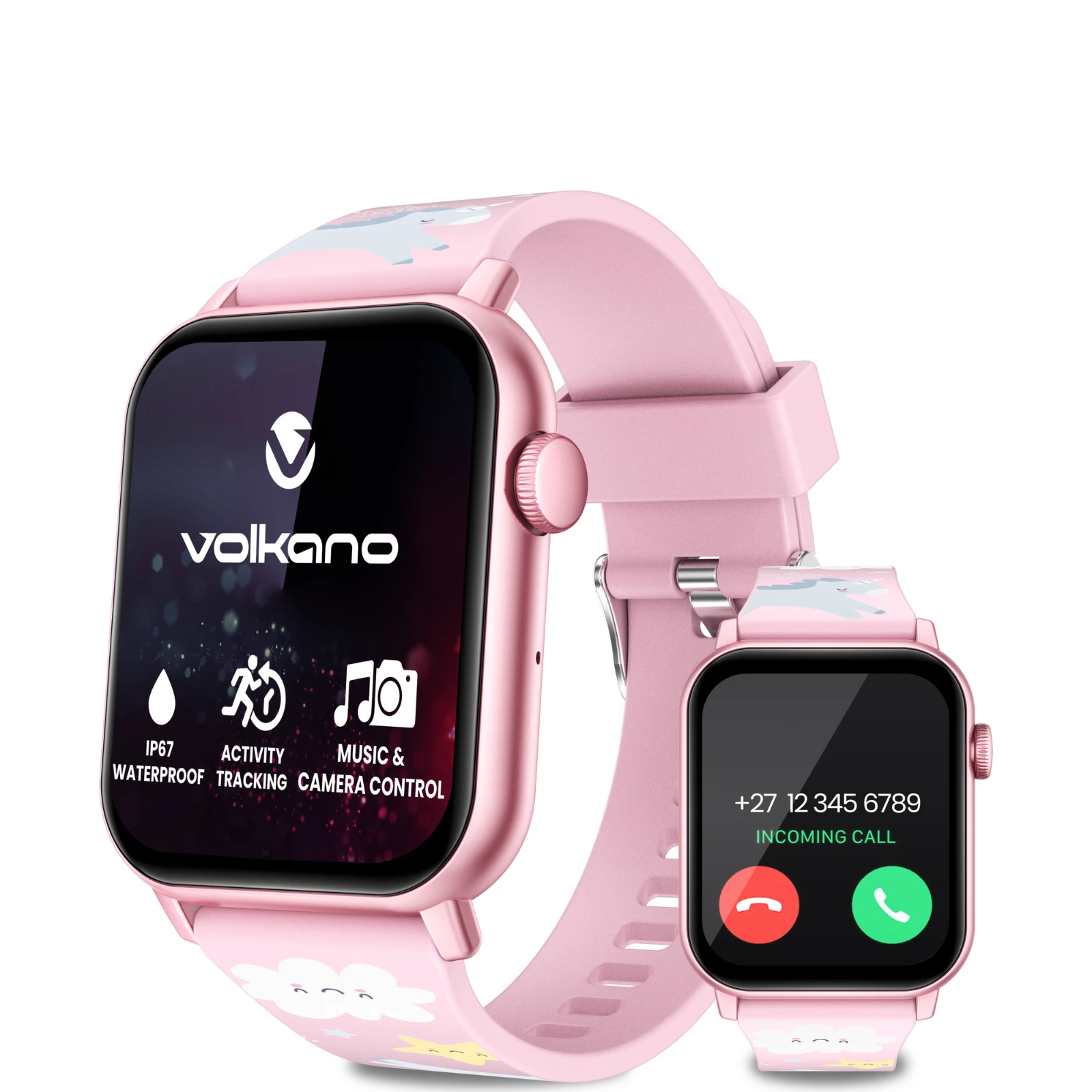 Volkano Fizz Kinder-smartwatch – Roze