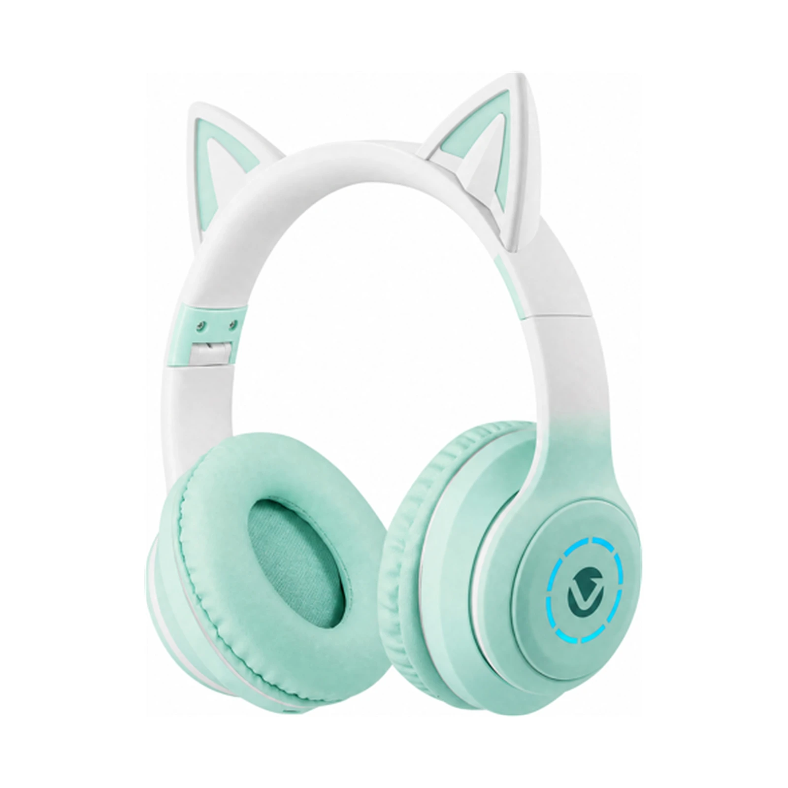 Volkano Whisker Draadloze koptelefoon – Aqua