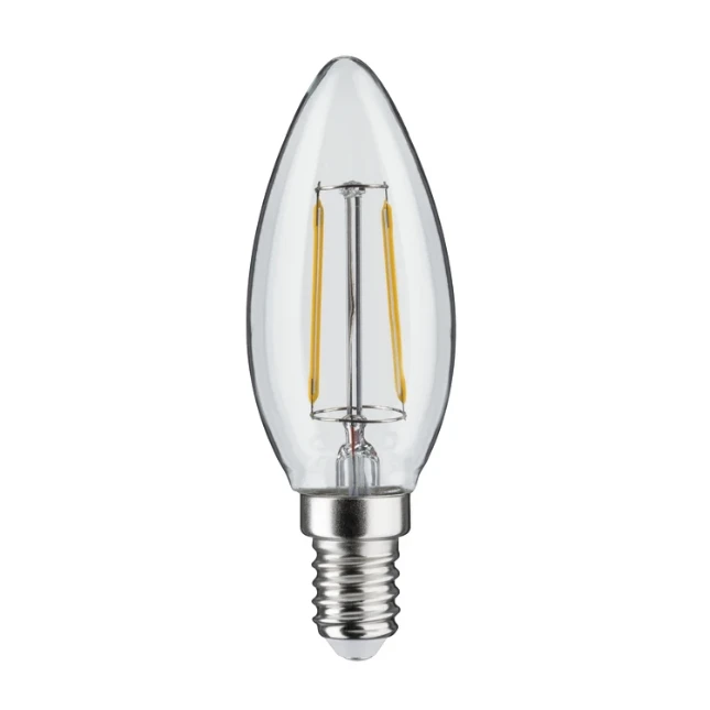 Paulmann LED-filament Kaars E14 2W 2700K (2 stuks)