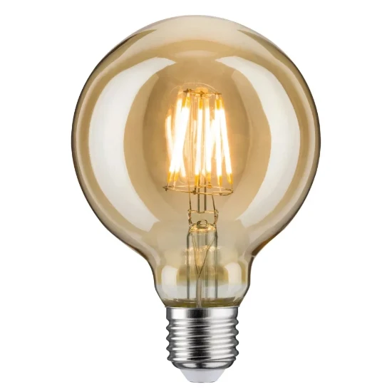 Paulmann LED-filament Globe E27 G95 6W 1700K Goud