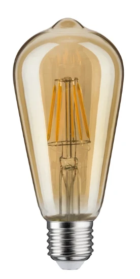 Paulmann LED-filament Rustika E27 6W 1700K Goud