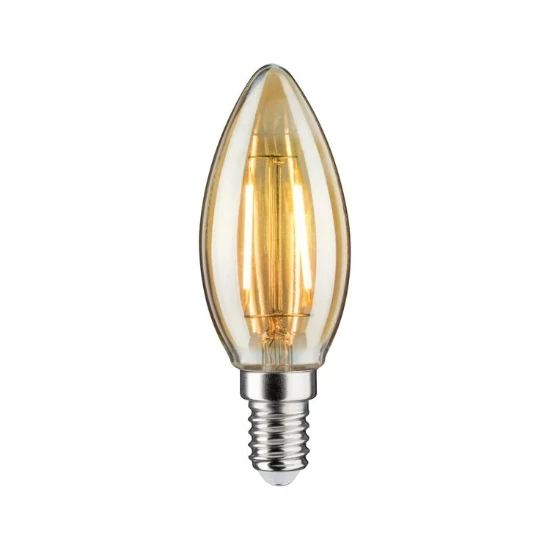 Paulmann LED-filament Kaars E14 2W 1700K Goud