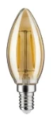 Paulmann LED-filament Kaars E14 2W 1700K Goud