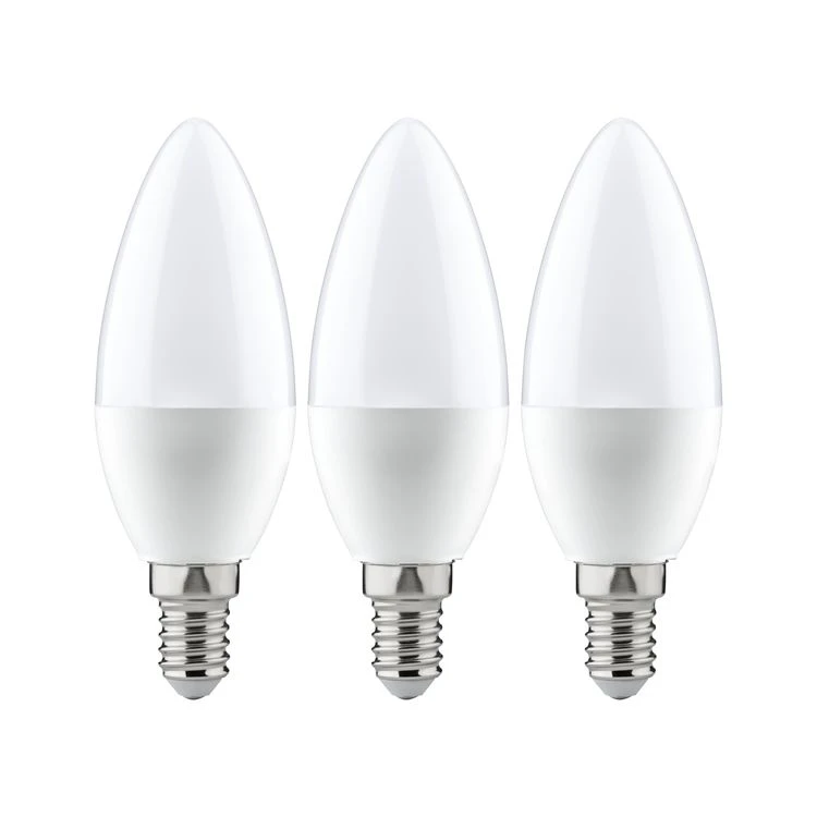 Paulmann LED-kaarslamp E14 5,5W 2700K 230V (3 stuks)