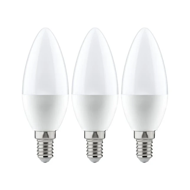 Paulmann LED-kaarslamp E14 5,5W 2700K 230V (3 stuks)