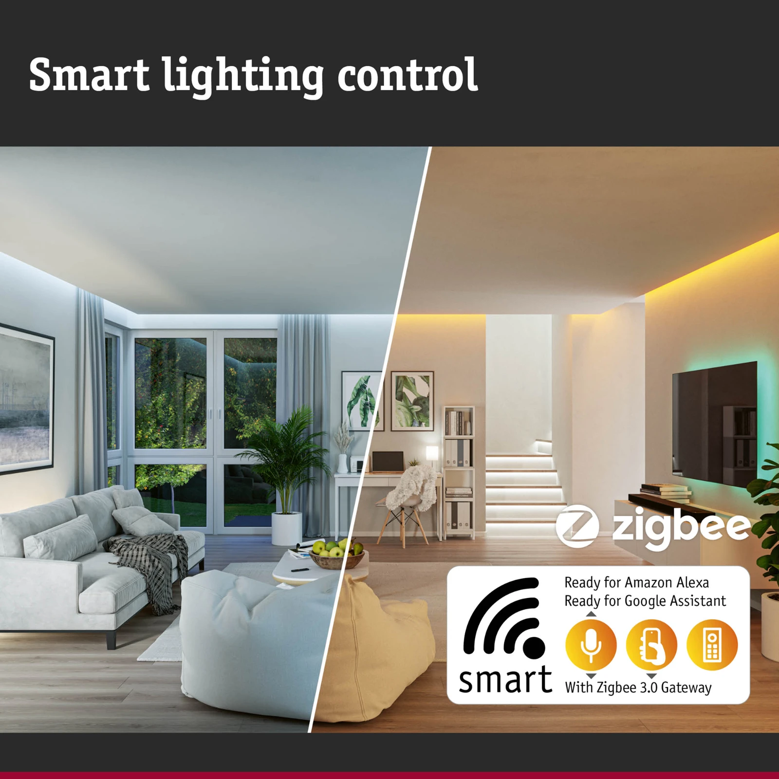 Paulmann LED-strip Reflex Zigbee Tunable white Smart Home 20W 3m