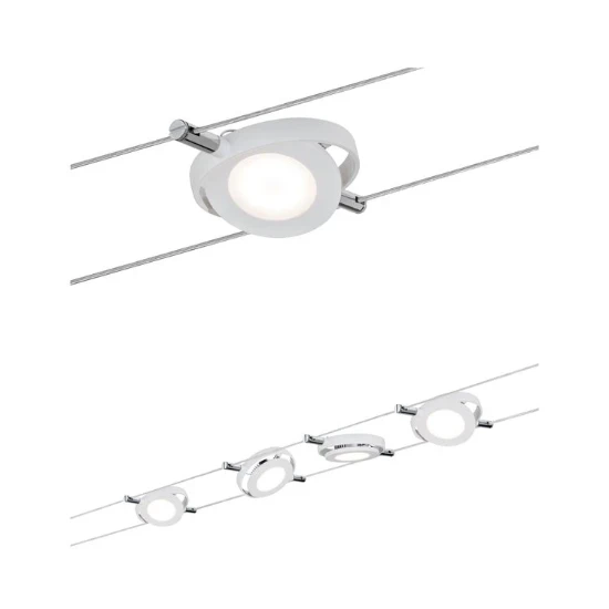 Paulmann LED-kabelsysteem RoundMac basisset 4x4W tunable white
