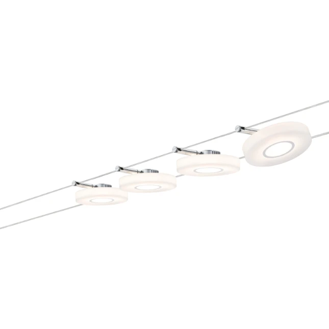 Paulmann LED-kabelsysteem DiscLED I basisset 4x4W tunable white