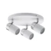 Paulmann Spotlight Zyli IP44 10W GU10 dimbaar wit - 3-spot rond