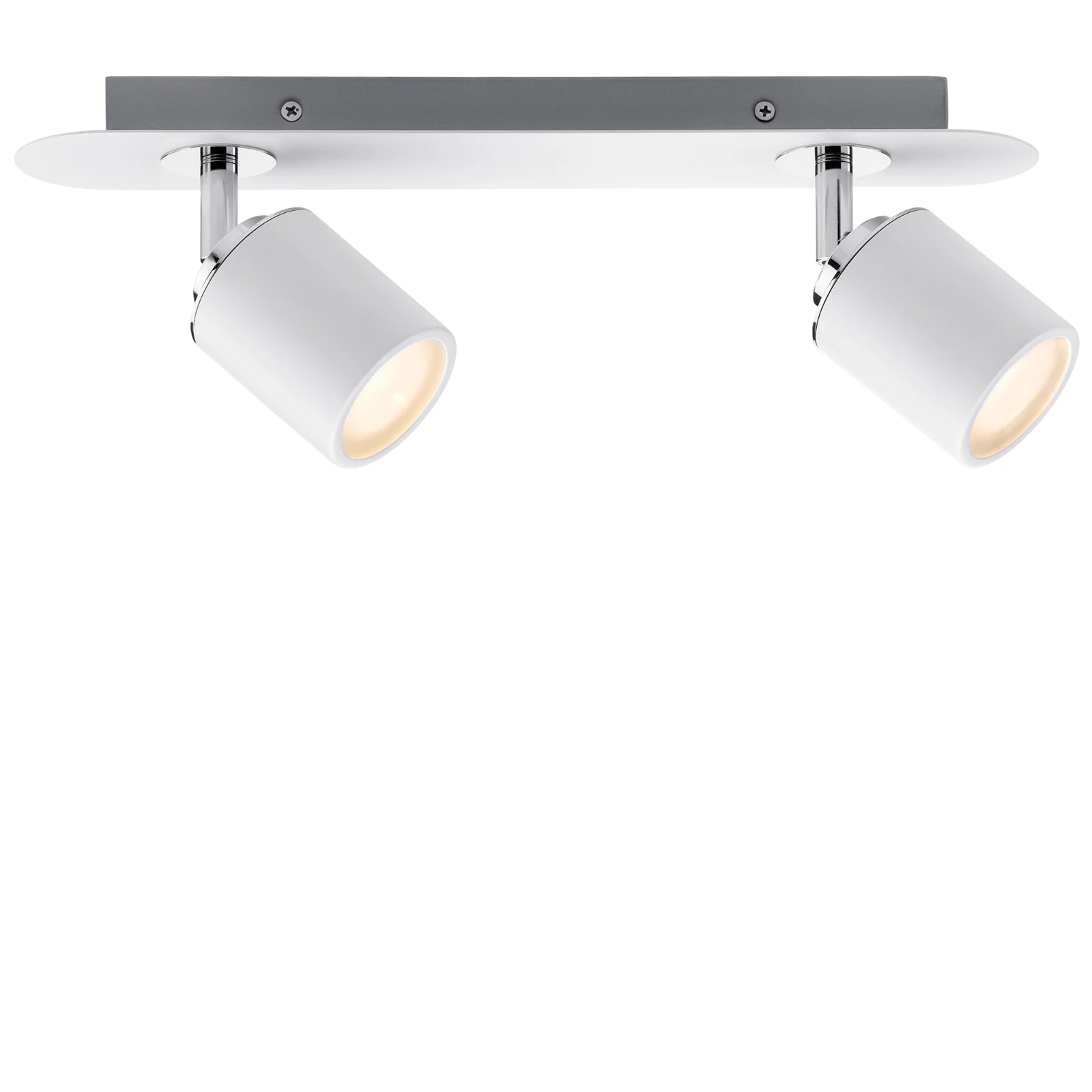 Paulmann Spotlight Tube IP44 10W GU10 wit - 2-spot