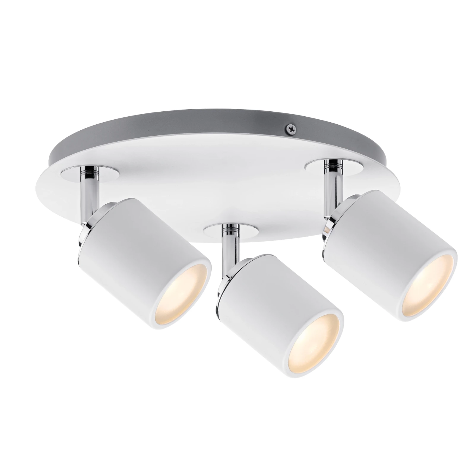 Paulmann Spotlight Tube IP44 10W GU10 wit - 3-spot