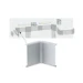 Paulmann LED-strip profiel Duo binnenhoek (2 stuks)