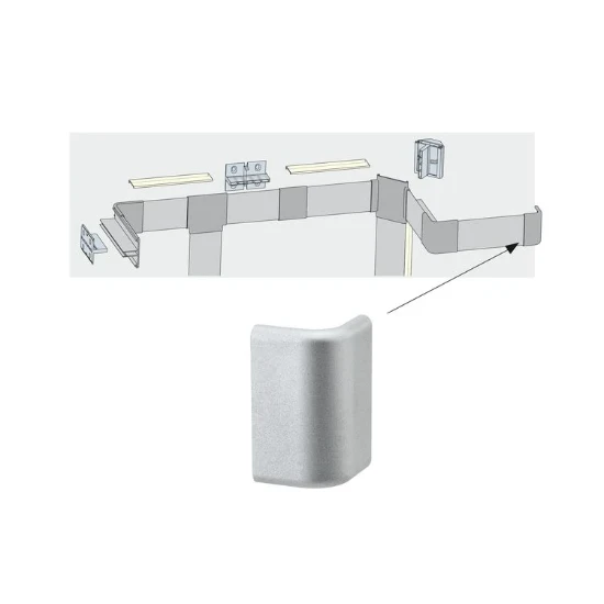 Paulmann LED-strip profiel Duo eindkap (2 stuks)