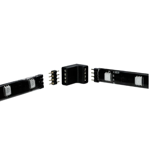 Paulmann YourLED Hoekverbinding 60W wit/zwart (4 stuks)