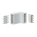 Paulmann YourLED Hoekverbinding 60W wit/zwart (4 stuks)