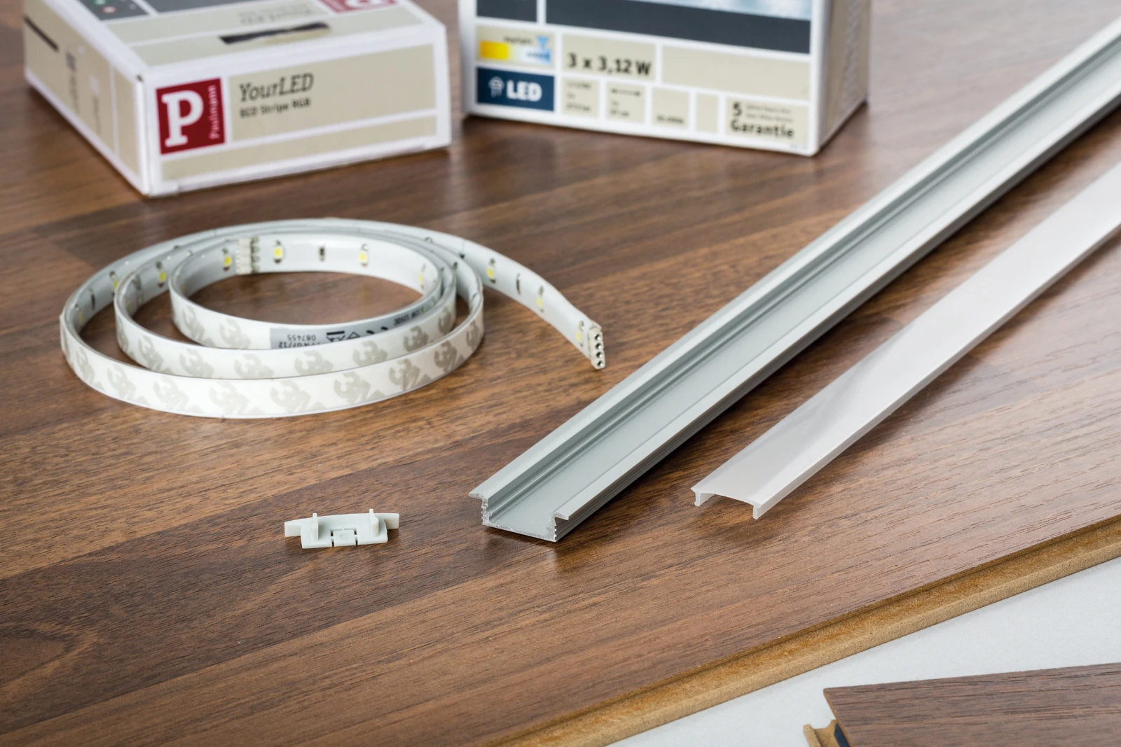 Paulmann LED-strip inbouwprofiel vloer 2m