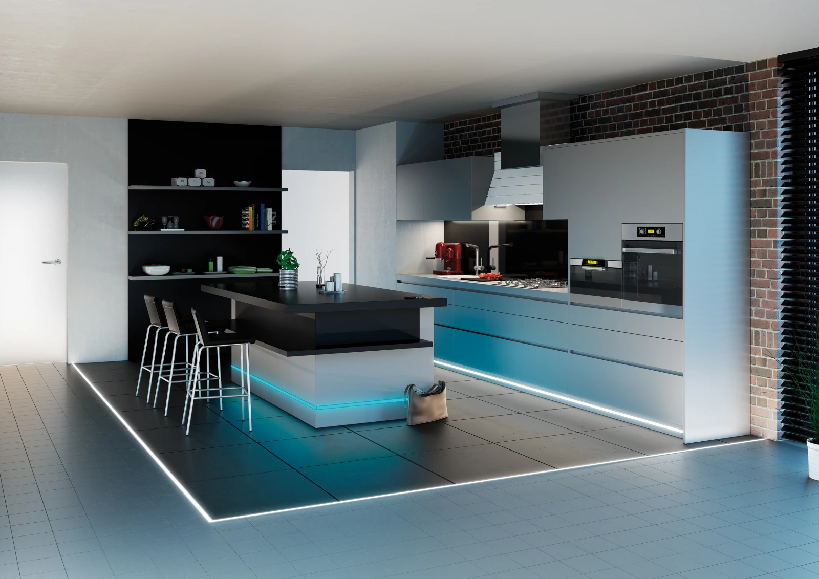 Paulmann LED-strip inbouwprofiel vloer 2m