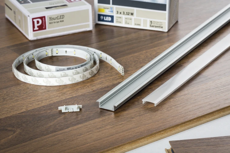 Paulmann LED-strip inbouwprofiel vloer 1m