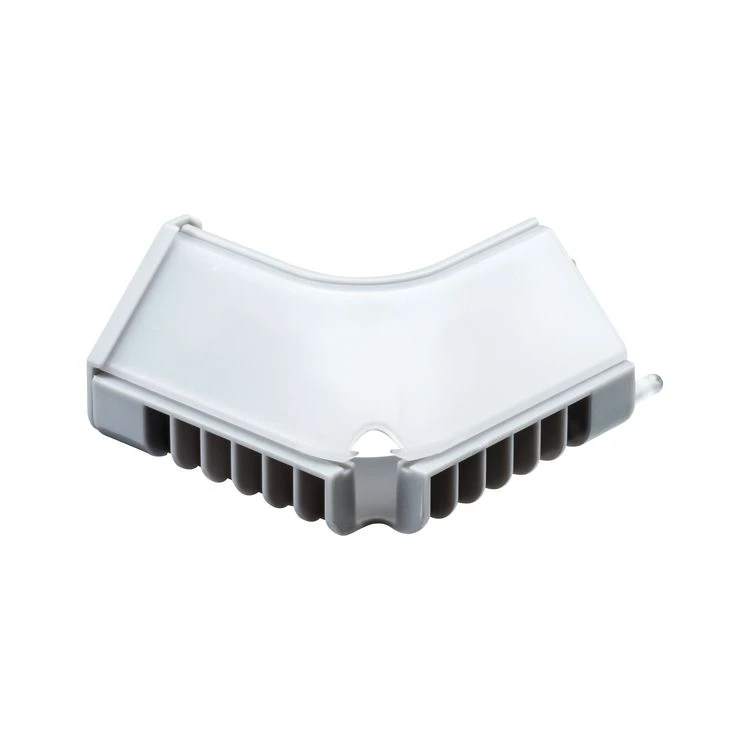 Paulmann LED-strip binnenhoekprofiel grijs (2 stuks)