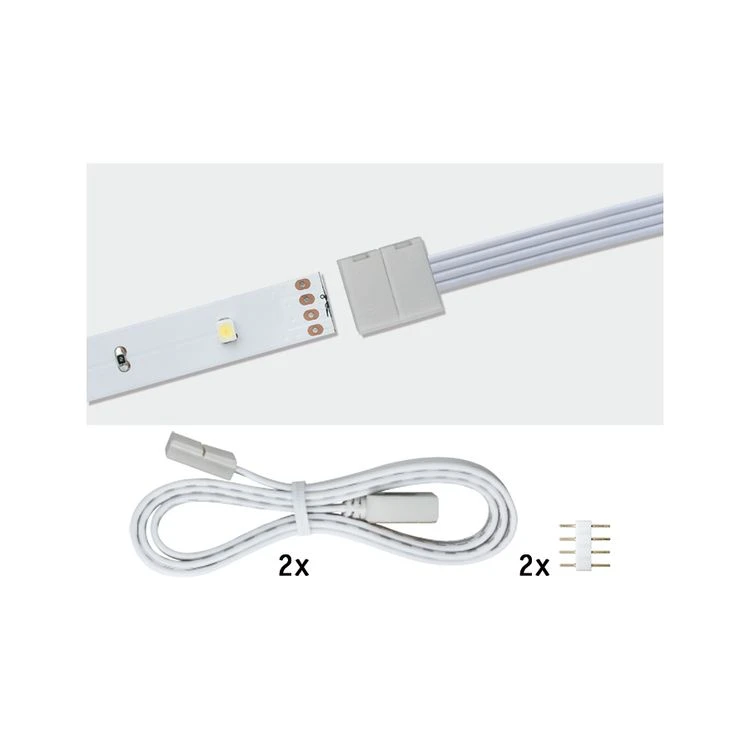 Paulmann LED ECO Clip-verbinder 50cm per 2 st.