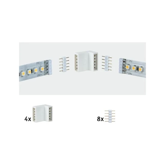 Paulmann MaxLED Binnen-/buitenhoek connector (4 stuks)