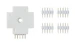 Paulmann MaxLED X-connector 4-weg
