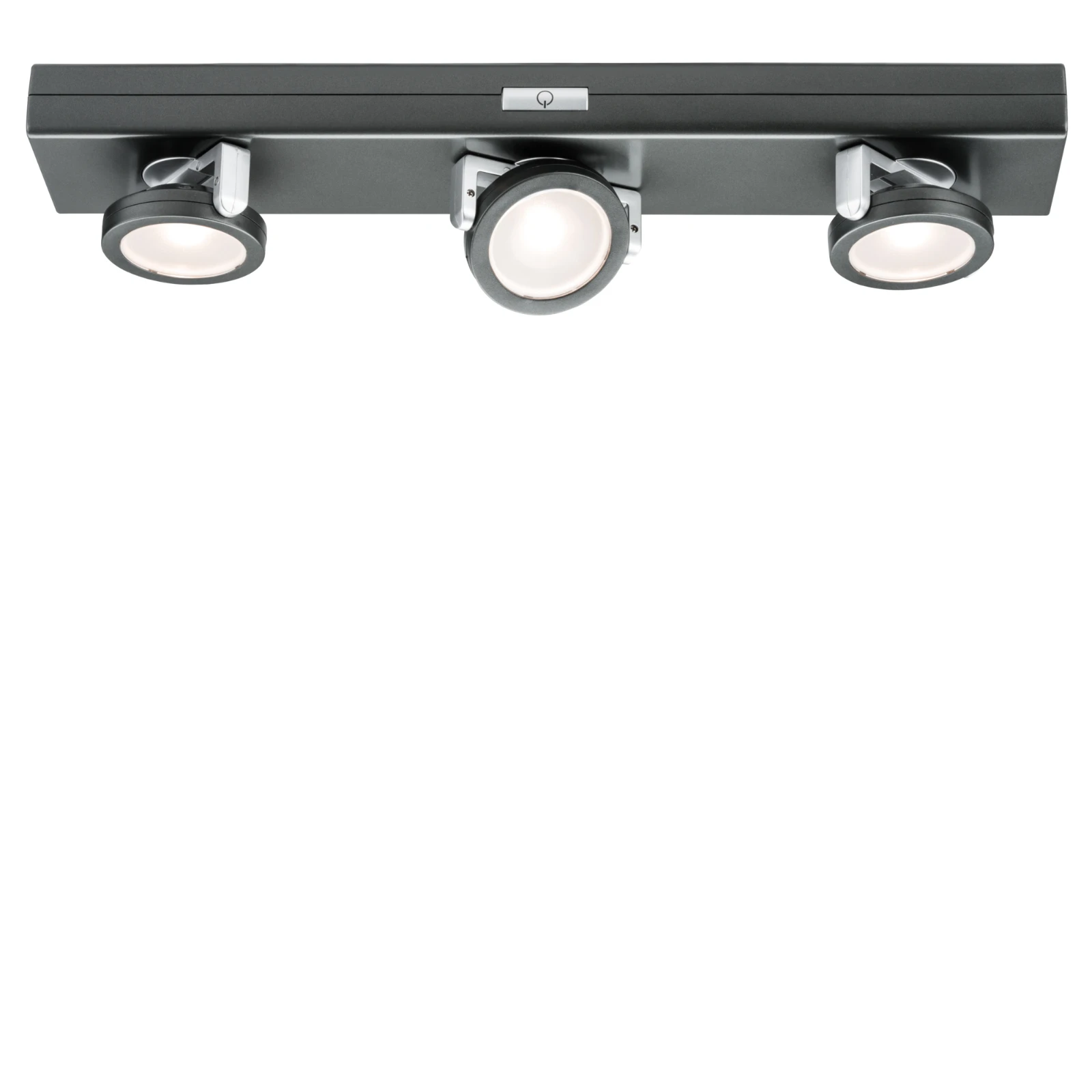 Paulmann LED-onderkastverlichting Rotate antraciet - 3-spots