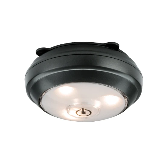 Paulmann LED-kastverlichting ButtonLED antraciet 3x1,5V AAA