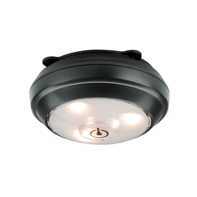 Paulmann LED-kastverlichting ButtonLED antraciet 3x1,5V AAA