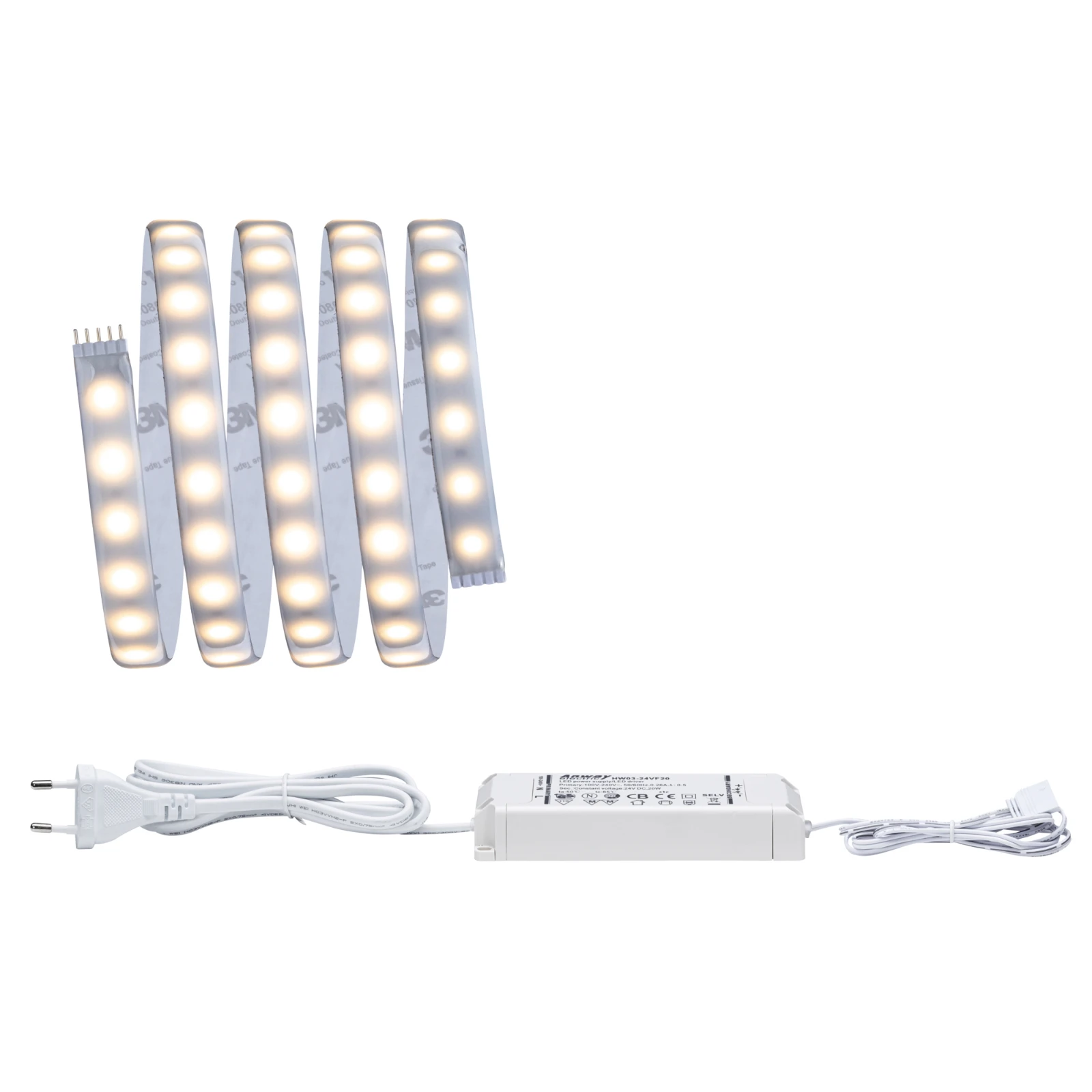 Paulmann MaxLED 500 LED-strip basisset Warm wit 9W 1,5m