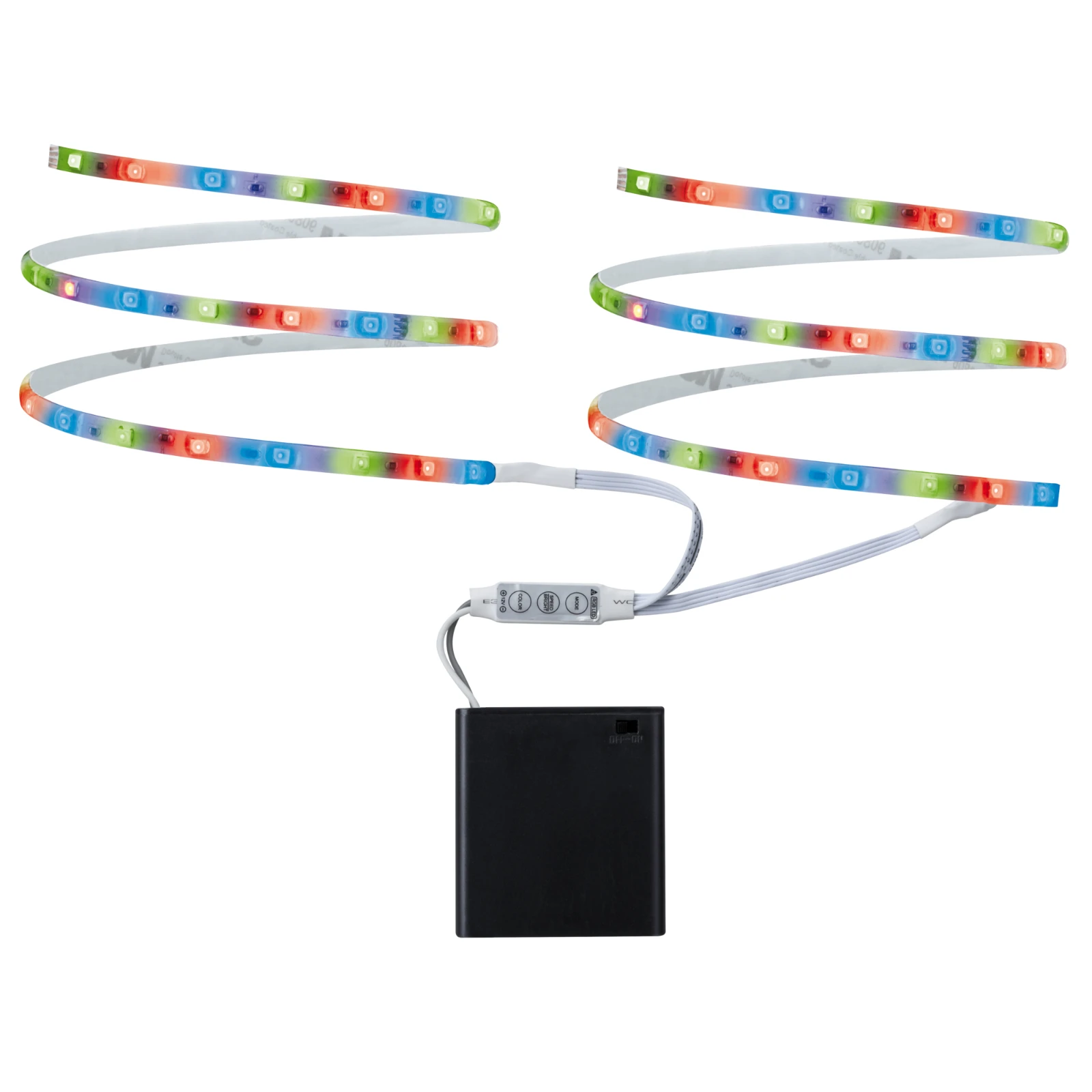 Paulmann LED-strip Mobil RGB 1,2W 2x80cm