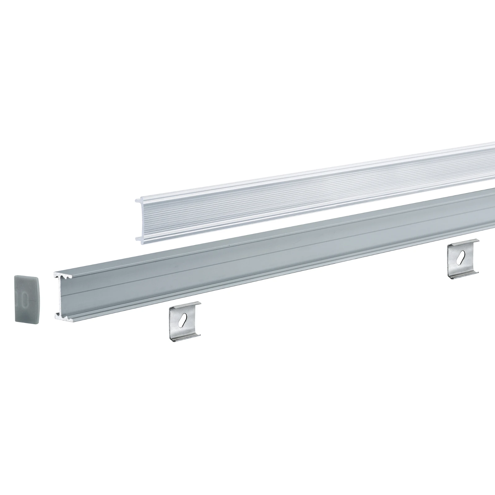 Paulmann LED-strip profiel Square 200cm (diffusor gesatineerd)